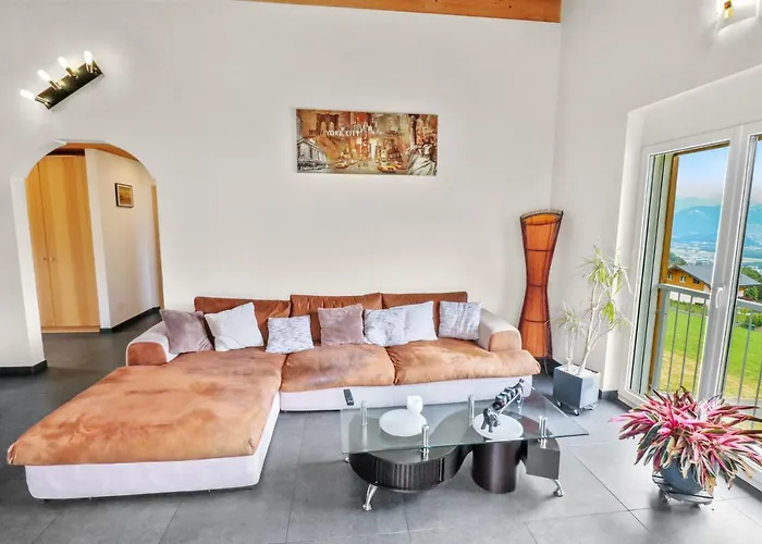 Apartamento Avec Vue Sur La Plaine Troistorrents