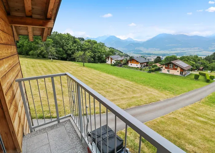 Apartamento Avec Vue Sur La Plaine Troistorrents