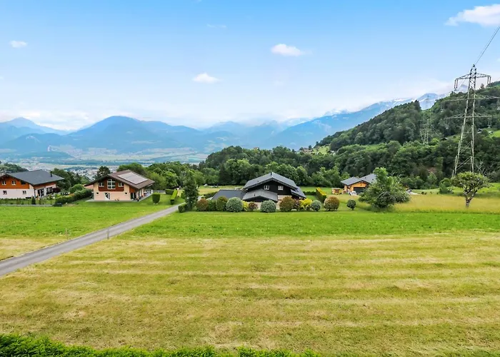 Avec Vue Sur La Plaine Lägenhet Troistorrents